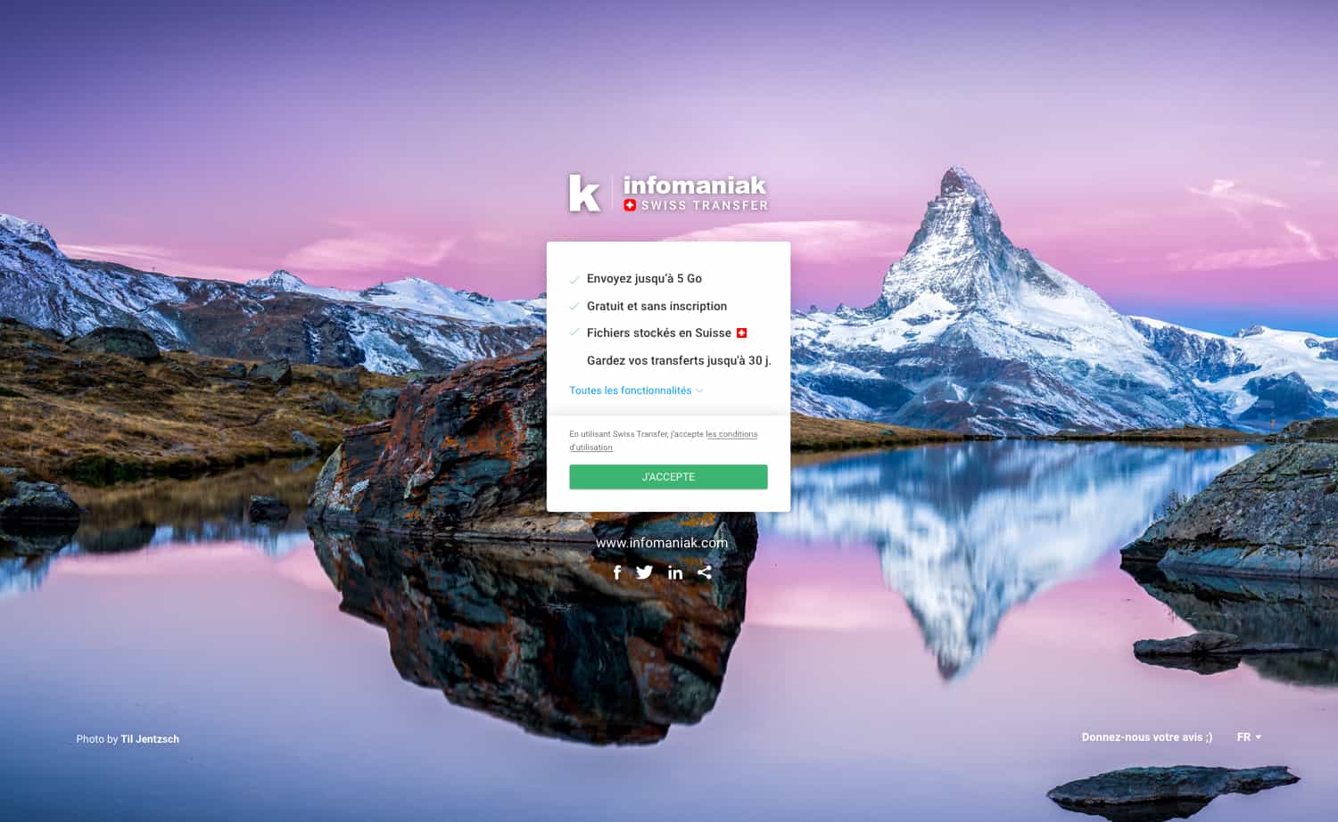 Swisstransfer présentation