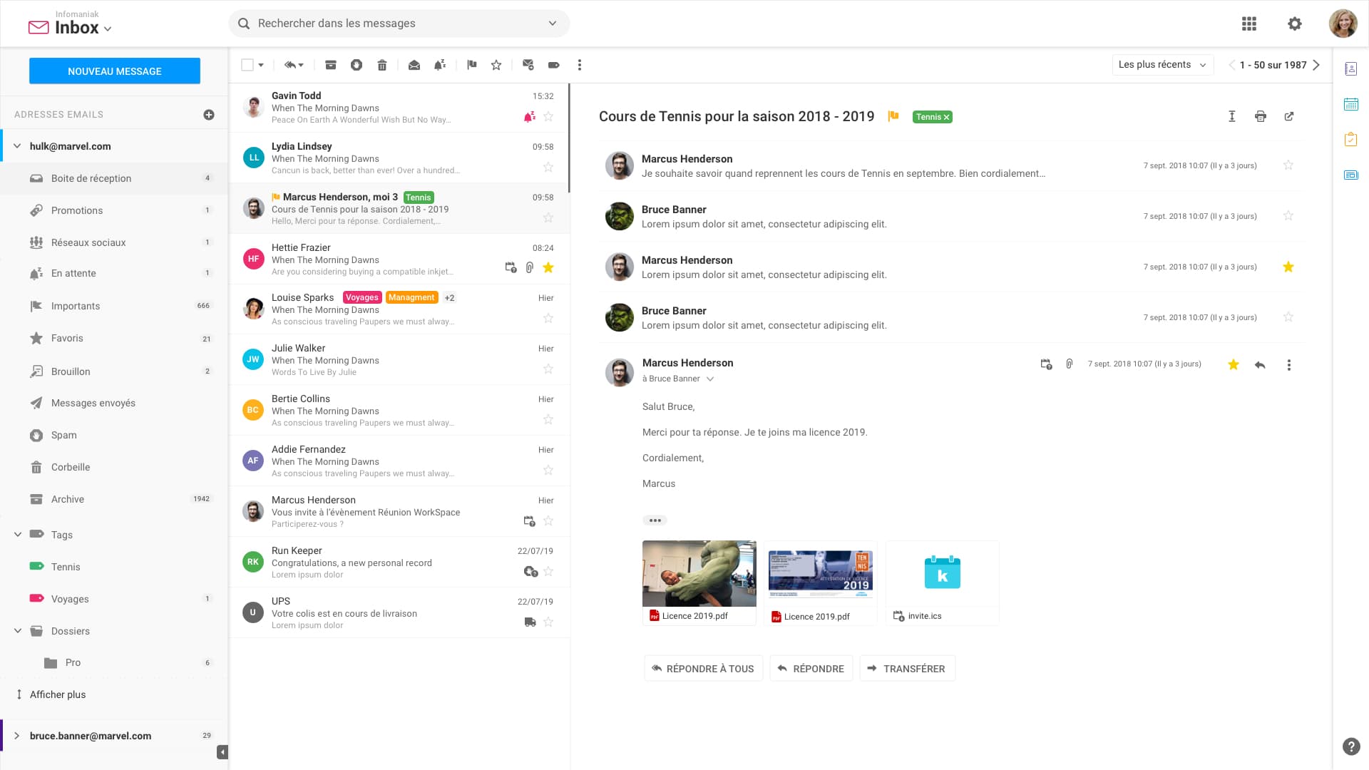 inbox webmail ux designer infomaniak